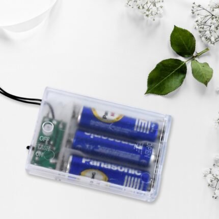 Battery-Powered LED String Lights Warm, Energy-Efficient Glow